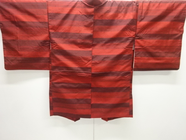 JAPANESE HAORI / FUSHI TSUMUGI / WOVEN STRIPE